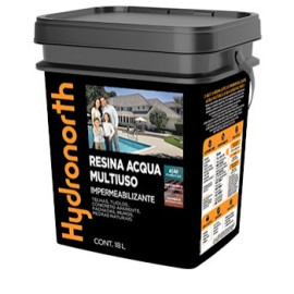 RESINA MULTIUSO ACQUA BRILHANTE INCOLOR 18L