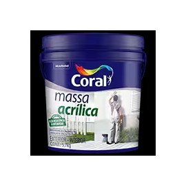 MASSA CORRIDA CORAL ACRILICA 5,7KG