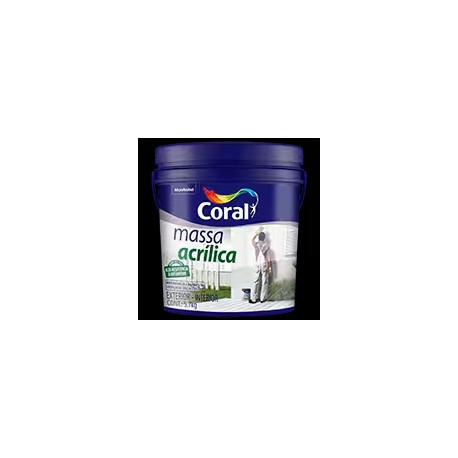 MASSA CORRIDA CORAL ACRILICA 5,7KG