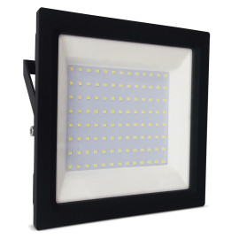 REFLETOR DE LED 100W 6500K PRETO