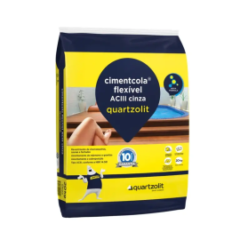ARGAMASSA QUARTZOLIT AC3 CINZA 20KG