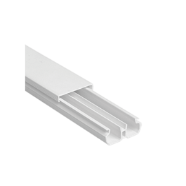 CANALETA 20X10X2000 BR C/DIVISORIA C/ADESIVO