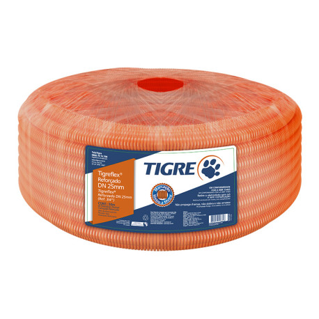 ELETRODUTO CONDUITE PVC TIGRE LARANJA 32MM C/25M