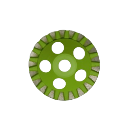 REBOLO DIAMANTADO BRASKOKI 110MM/22,3 VERDE