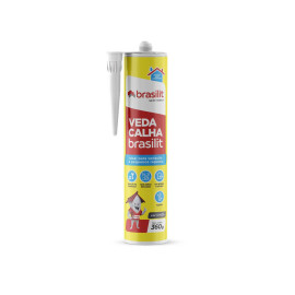 VEDA CALHA CINZA BRASILIT 360G
