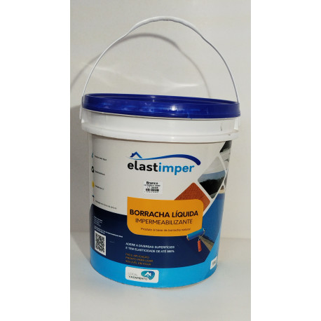 BORRACHA LIQUIDA ELASTIMPER BRANCO 18KG