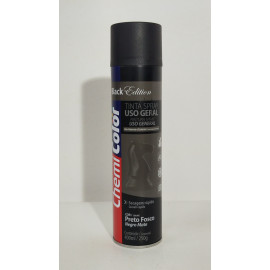 SPRAY PRETO FOSCO 250G/400ML