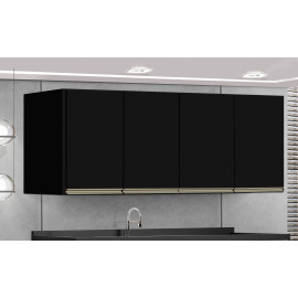 GABINETE 1,50 MUNIQUE BLACK INTENSE PREMIUM