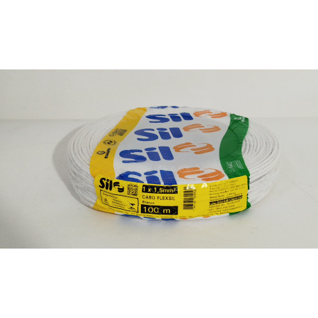 CABO FLEX 1,5mm 100m BRANCO