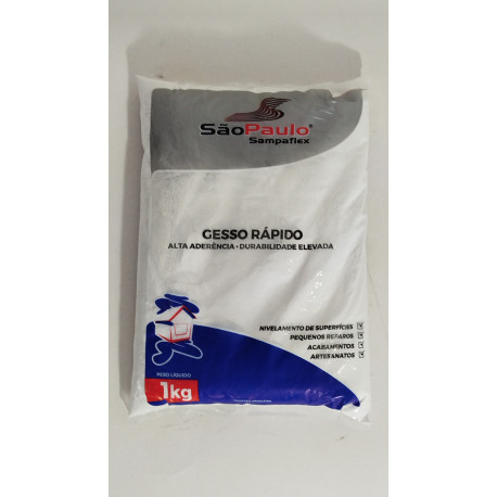 GESSO ESTUQUE RAPIDO 1KG