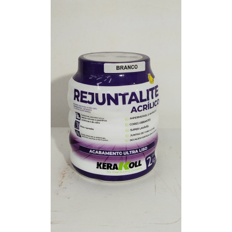 REJUNTE ACRILICO BRANCO 2KG