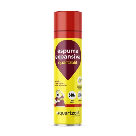 ESPUMA EXPANSIVA QUARTZOLIT 500ML 340G