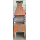 CHURRASQUEIRA PRE MOLD 65CM TIJOLINHO