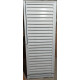 PORTA ALUMINIO PALHETA 2,10X0,80 D BRANCA