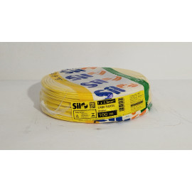 CABO FLEX 2,5mm 100m AMARELO