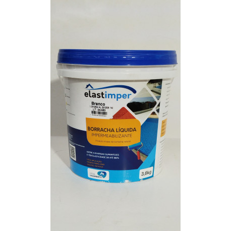 BORRACHA LIQUIDA ELASTIMPER BRANCO 3,6L