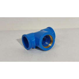 JOELHO AZUL 90 SD BCH LT 25MMX 3/4´