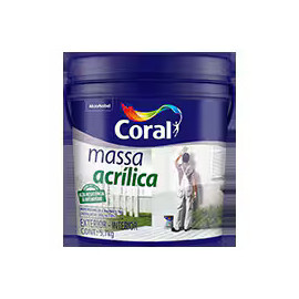 MASSA CORRIDA CORAL ACRILICA 25KG