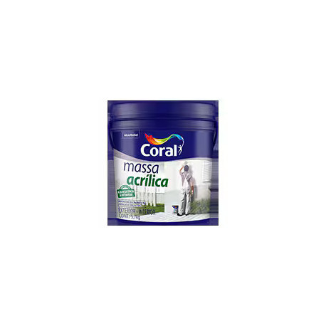 MASSA CORRIDA CORAL ACRILICA 25KG