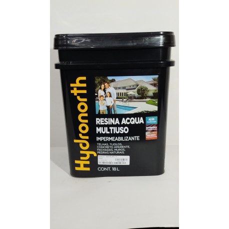 RESINA MULTIUSO ACQUA BRILHANTE INCOLOR 18L