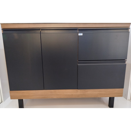 GABINETE 1,20 IPANEMA PREMIUN GRAFITE