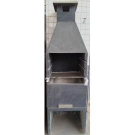 CHURRASQUEIRA PRE MOLD 65CM LISA/PRETA