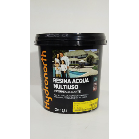 RESINA MULTIUSO ACQUA BRILHANTE INCOLOR GL 3,6